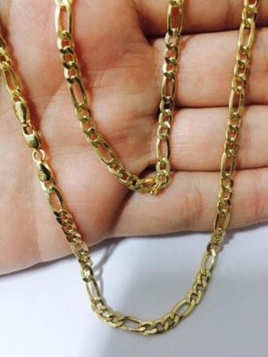 zoomi fashion figaro chain 146 Gold-plated Plated Brass Chain