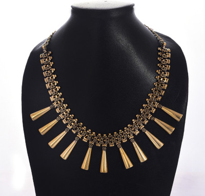 Kezlin Gold-plated Plated Metal Choker