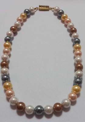 Rudra Enterprise Pearl Mother of Pearl Necklace