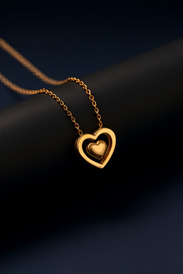 the khodiyar gallery Gold-plated Plated Stainless Steel Necklace