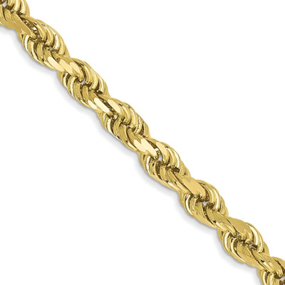 awadh gallery Trendy Gold Finish Rope Chain for Men & Women Lightweight Fashion Jewelry Crystal Gold-plated Plated Brass Chain