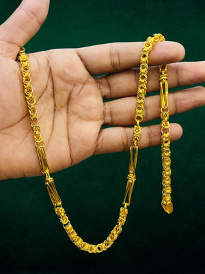 RKB SALES Gold-plated Plated Alloy Chain