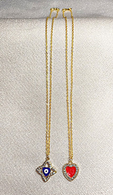 AishGifting Gold-plated Plated Stainless Steel Chain Set
