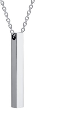 house of common stainless Manifestation steel bar pendent with chain Stainless Steel Chain Set