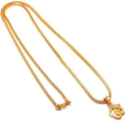 jn fashion Micro Plated Staylist Chain and Pendent Gold-plated Plated Alloy Chain