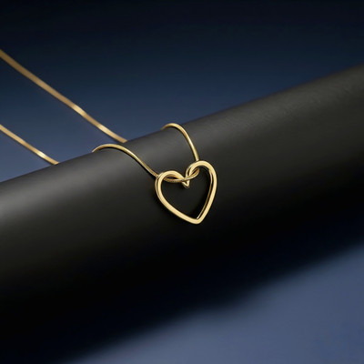 the khodiyar gallery Gold-plated Plated Stainless Steel Necklace