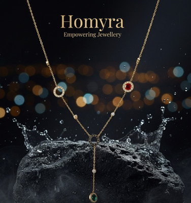 Homyrajewels Gold-plated Plated Stainless Steel Necklace