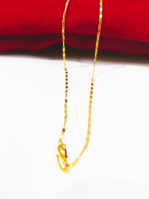 aggrawal women and men chain Gold-plated Plated Brass Chain