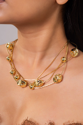 MINJI AND CO. MJ-0398 Gold-plated Plated Brass Chain