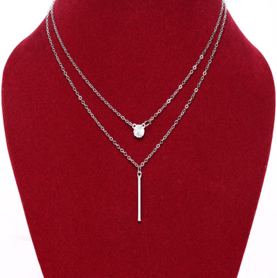 FLIPZONE LOT-NECKLACE-2 Metal Chain Set