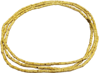 Ekaant Sacred Tulsi Kanthi Mala 3 Round in Neck | Original Tulasi Kanthi Mala for Krsna Devotee | Vaishnavism | Krishna Devotee Wood Chain Set
