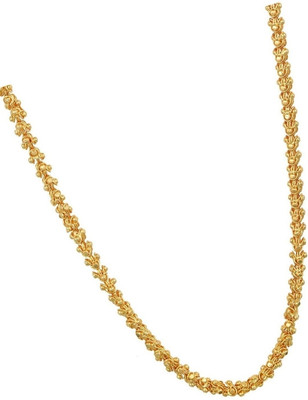 JS Latest Design Gold Plated Chain | Sone jaisi Dikhne wali Chain Gold-plated Plated Brass Chain