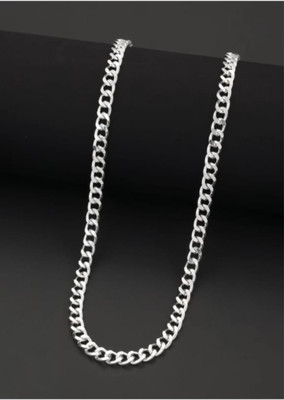 MAATRCHAAYA Silver Chain Sterling Silver, Silver Plated Alloy, Stainless Steel Chain