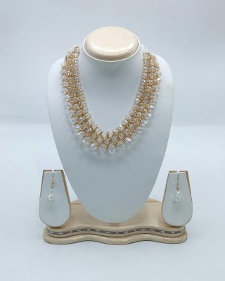 PWJ fashion Dp 125 Crystal necklace Crystal Necklace Set