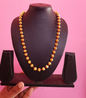 Samarth Beads gold plated necklace, necklace, Gold-plated Plated Alloy Necklace