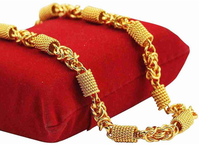 db enbloc The Ultimate Stylish Alloy Chain for boys and Men Gold-plated Plated Brass Chain