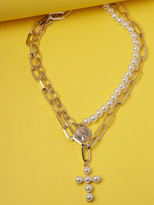 Scintillare by Sukkhi Gold-plated Plated Alloy Layered