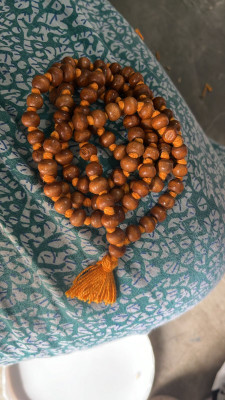 Malas Collection Handcrafted Knotted Japa Maala for Meditation Pooja Chanting Wearing Jewelry Wood Chain