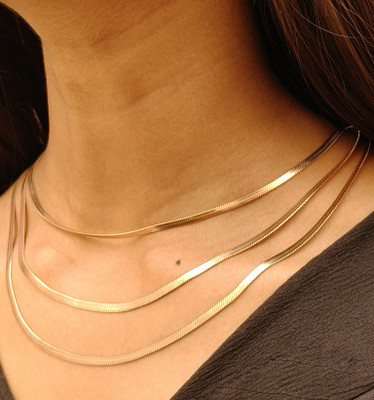 aarani creation 004snakebracelet Stainless Steel Layered