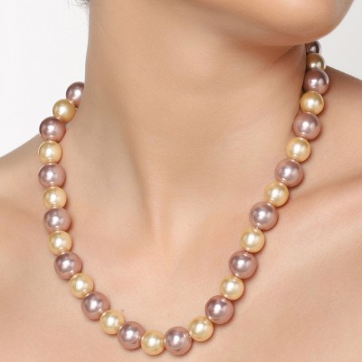 Estele Pearl Gold-plated Plated Alloy Necklace