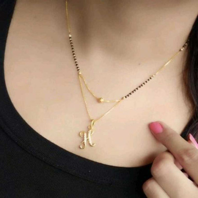 VPCREATION Cubic Zirconia Gold-plated Plated Alloy Chain