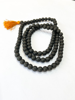 Karungalkumar Handcrafted Knotted Karungali malai (Thread)| 10mm |108+1|Original Beads malai| Beads Wood Chain Karungalkumar Handcrafted Knotted Karungali malai (Thread)| 10mm |108+1|Original Beads malai| Beads Wood Chain