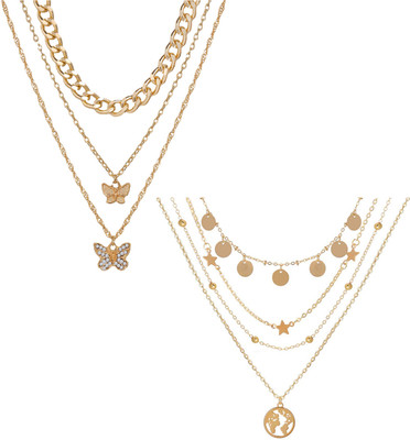 Vembley Cubic Zirconia Gold-plated Plated Alloy Layered