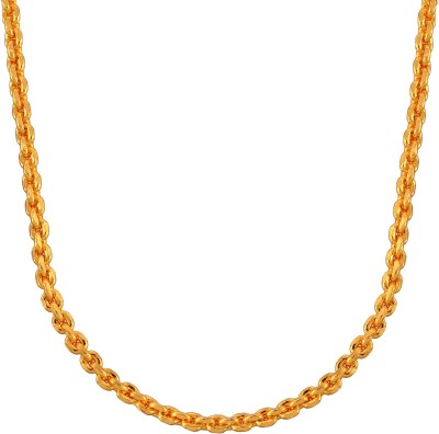 MissMister Brass Goldplated Classic Simple sober Fashion chain Gold-plated Plated Brass Chain
