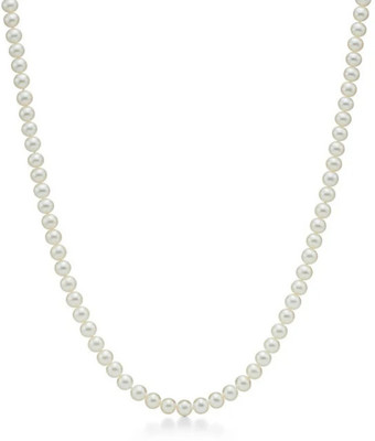 Smykker Fashion CLEO Pearl Luxe Adjustable Necklace Pearl Silver Plated Stainless Steel Chain