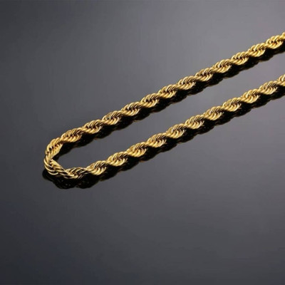 REIRSON REIRSON Gold-plated stylish trendy alloy chain Gold-plated Plated Alloy Chain Set