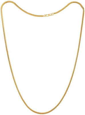 A TO Z FASHION (BUY 1 GET 5) LONG SIZE 30 INCH Gold-plated Plated Brass Chain