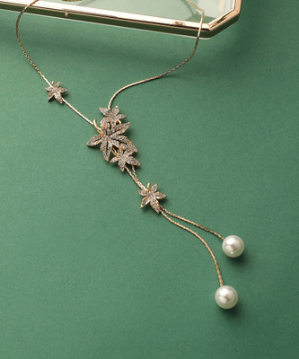 SOHI Gold-plated Plated Alloy Necklace