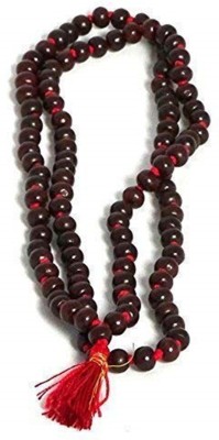 Chandra Sandalwood Mala Rosary Chandan Japa Maala for Meditation Chanting Prayer Beads Beads Wood Chain