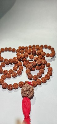 Rudraksham 3 Mukhi Nepali Rudraksha With 7mm Five Mukhi Rudraksha Mala Rudraksha Chain