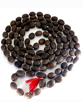 siyaram SIYARAM Kamal Gatta Mala 108 Beads Original for LAXMI Pooja Wood Chain