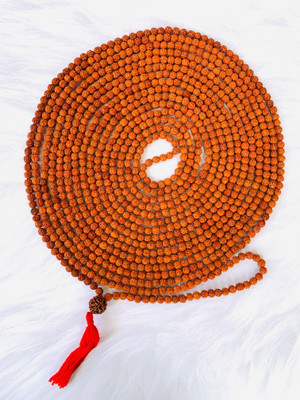 Rudraksham 1008 Rudraksha Mala with 1 Nepali Sumero Bead | Handmade Japa Mala by Rudraksham Rudraksha Chain