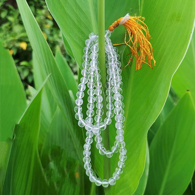 Vanishree World Crystal Sphatik 108 and 1 Beads Pooja Jaap Mala Crystal Crystal Chain