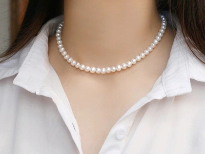 hanji 4 you Pearl Mother of Pearl Necklace