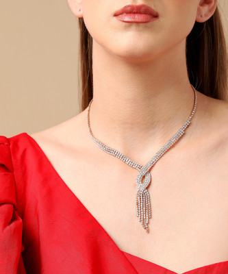 SOHI Gold-plated Plated Alloy Necklace