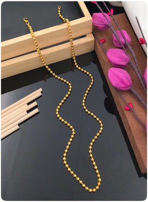 LASAVAMON Gold-plated Plated Alloy Chain