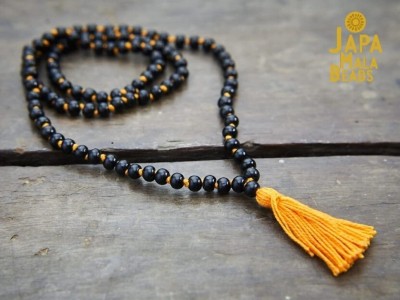 YASH GEMS AND HANDICRAFT Karungali Knotted mala Malai | Ebony Wood Knotted mala Wood Chain