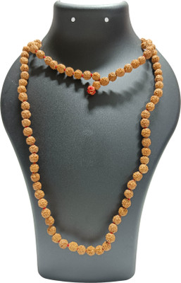 Rudratva Shree Kashi Vishwanath Mantra Siddha 108+1 Special Mala Rudraksha Necklace