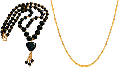 Nawab Collection Fashionable Stylish And Trendy Classic Design Chain for Women Gold-plated Plated Brass Chain