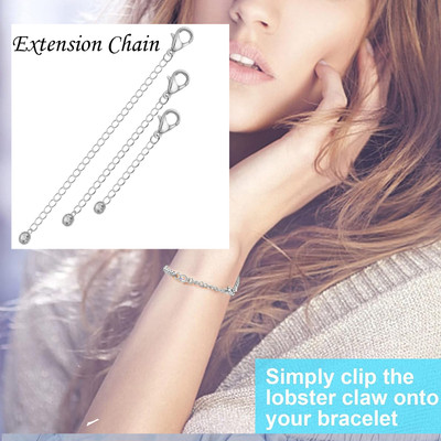 Bawree Silver Plated Metal Chain