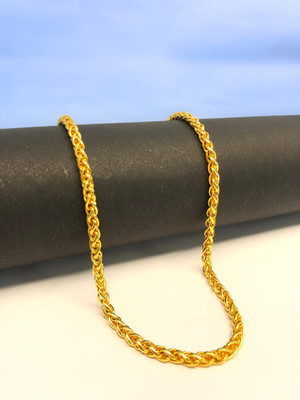 RKB SALES 1 Gram Golden Mangalsutra Gold-plated Plated Alloy Chain