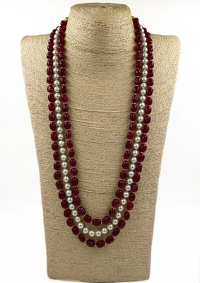 BFFstoreIn BffsroreIN Stone Choker Necklace chain Jade Gold-plated Plated Stone, Alloy Necklace