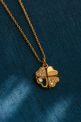 CashFlowMart MG01-1-Gold Gold-plated Plated Stainless Steel Necklace