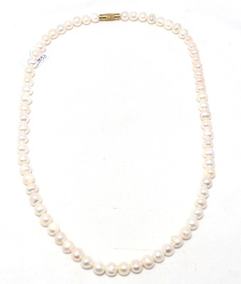 PH Artistic Necklace 1 Line Strand String Beaded Women Freshwater Pearl Stone Beads E772 Pearl Stone Necklace