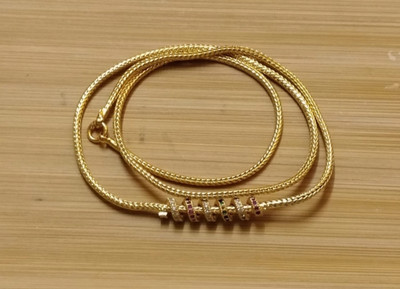 jeni Mohapu chain Gold-plated Plated Copper Chain