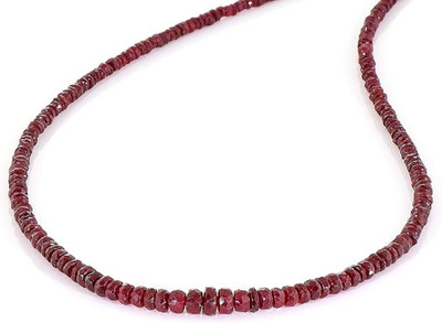 Ceylonmine01 Ruby Stone Mala High-quality Beads Japa mala 108+1 Beads for Spiritual Practice Ruby Stone Chain